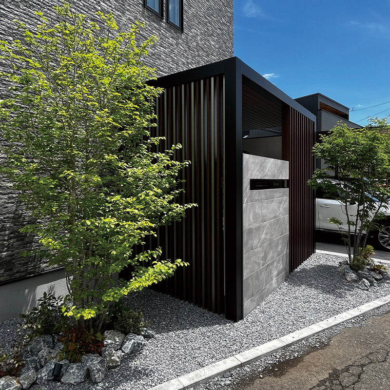 門・フェンス・植栽