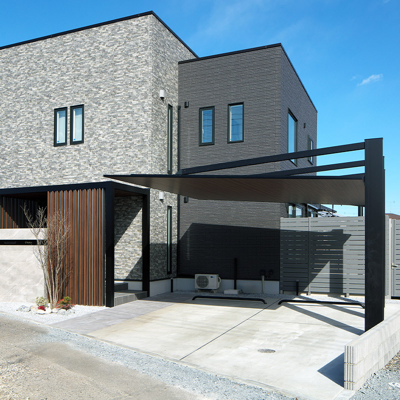 どんな外観とも調和するデザイン